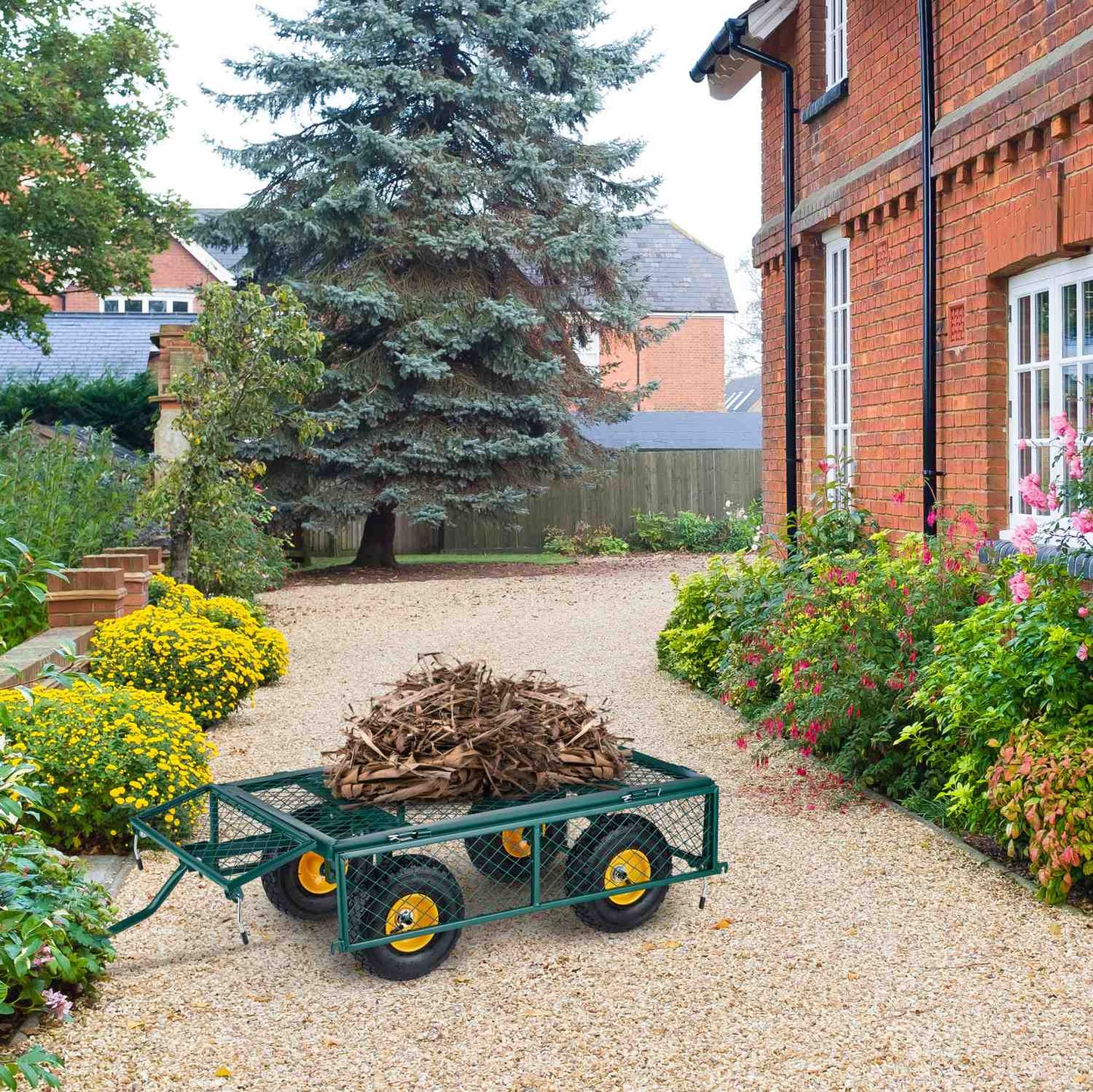 Green handcart