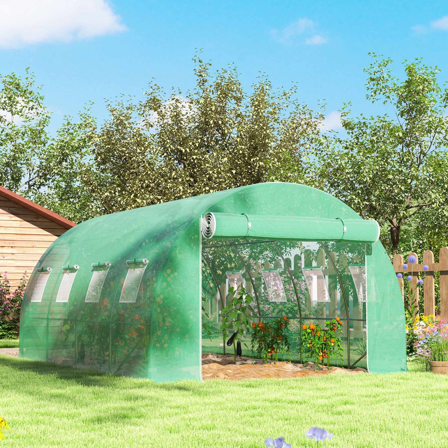 Greenhouse Cover Replacement, Weatherproof, 400x300x200 cm