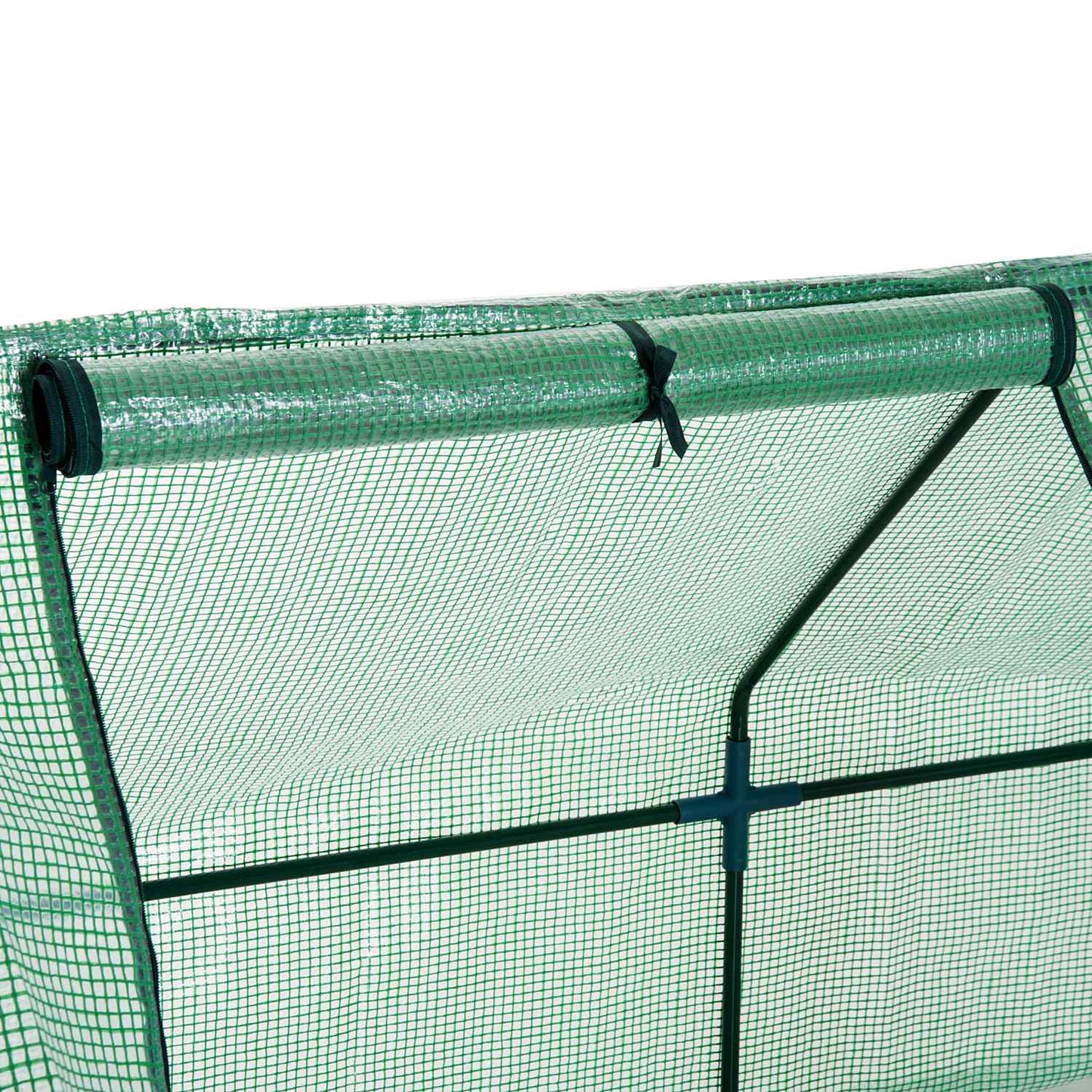Greenhouse Cold frame for Garden & Balcony, 270x90x90 cm, Green