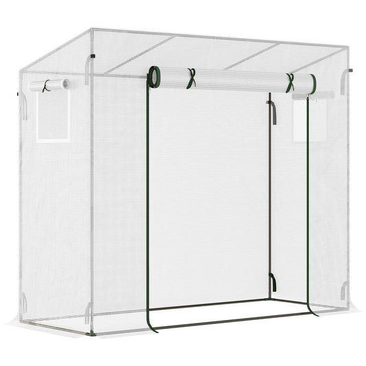 Greenhouse film, 200x68x196cm, windproof steel & PE