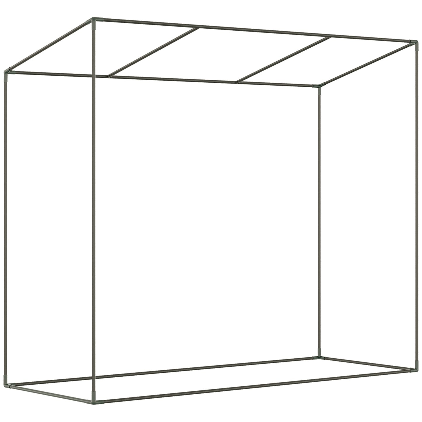 Greenhouse film, 200x68x196cm, windproof steel & PE