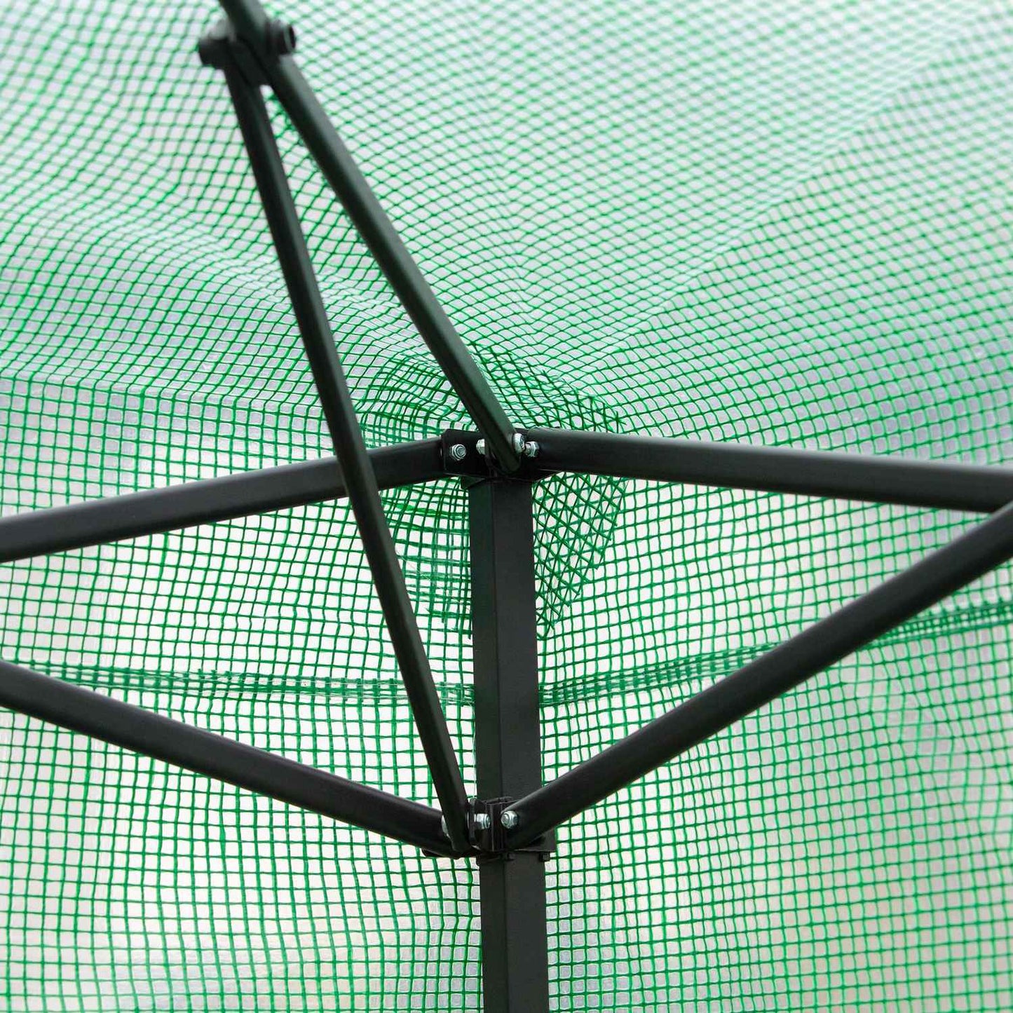 Greenhouse for plants, Roll-Up Door & Window, 238x178x240cm