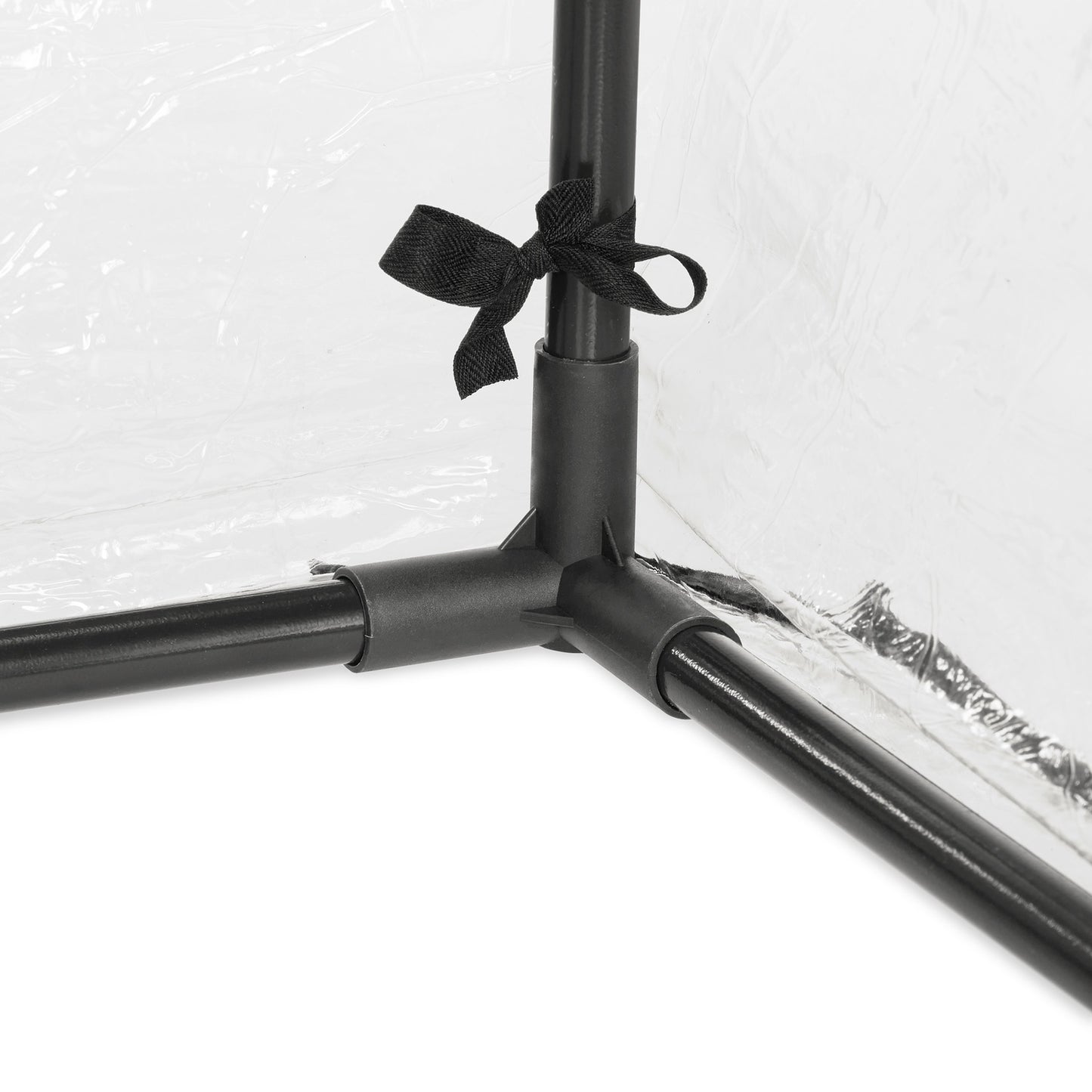 Greenhouse tunnel PVC with door