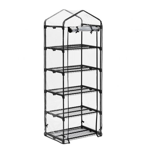 Greenhouse with 5 shelves for balcony