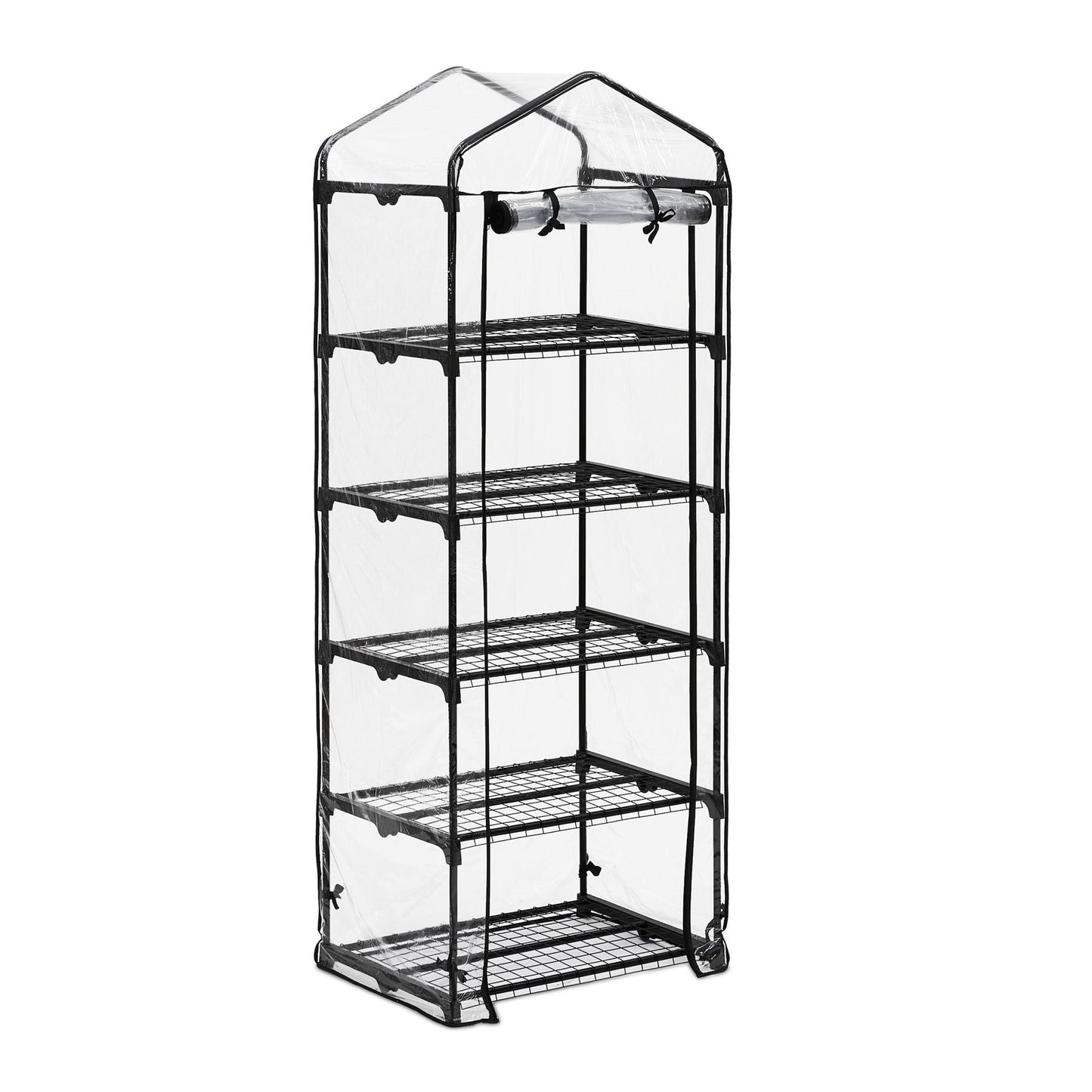 Greenhouse with 5 shelves for balcony