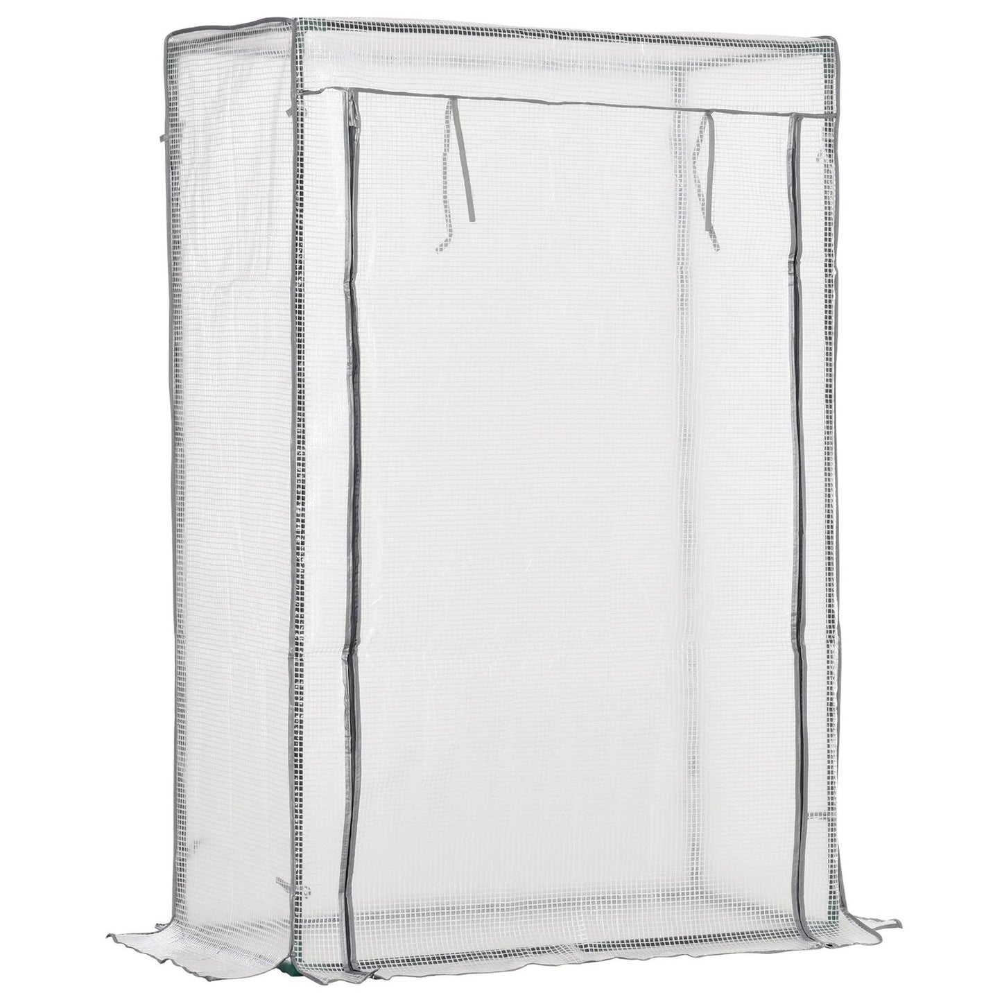 White greenhouse for vegetables & flowers, 101x50x150 cm