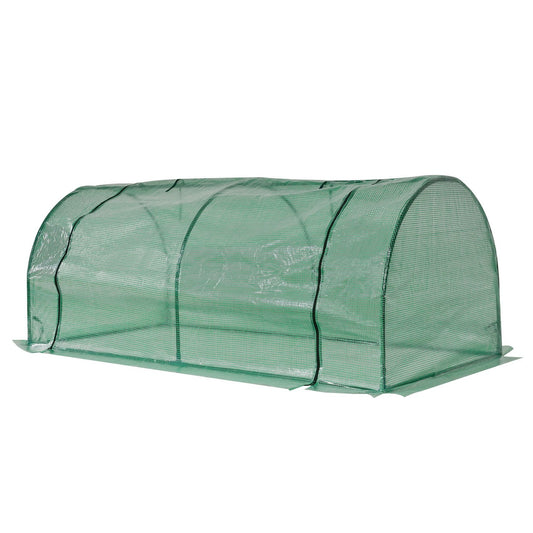 Greenhouse with UV protection and Roller window, 200 x 100 x 80 cm