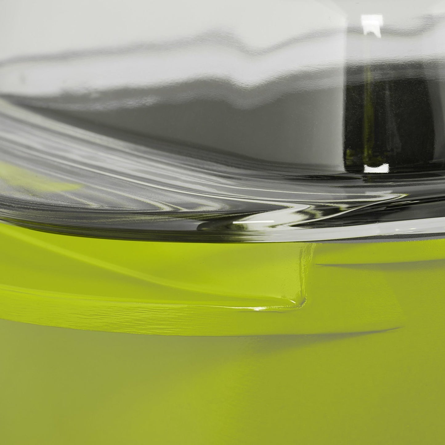 Green roaster with glass lid