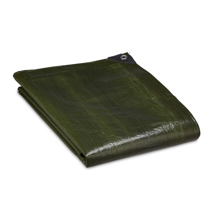 Green tarpaulin 140 g/m²
