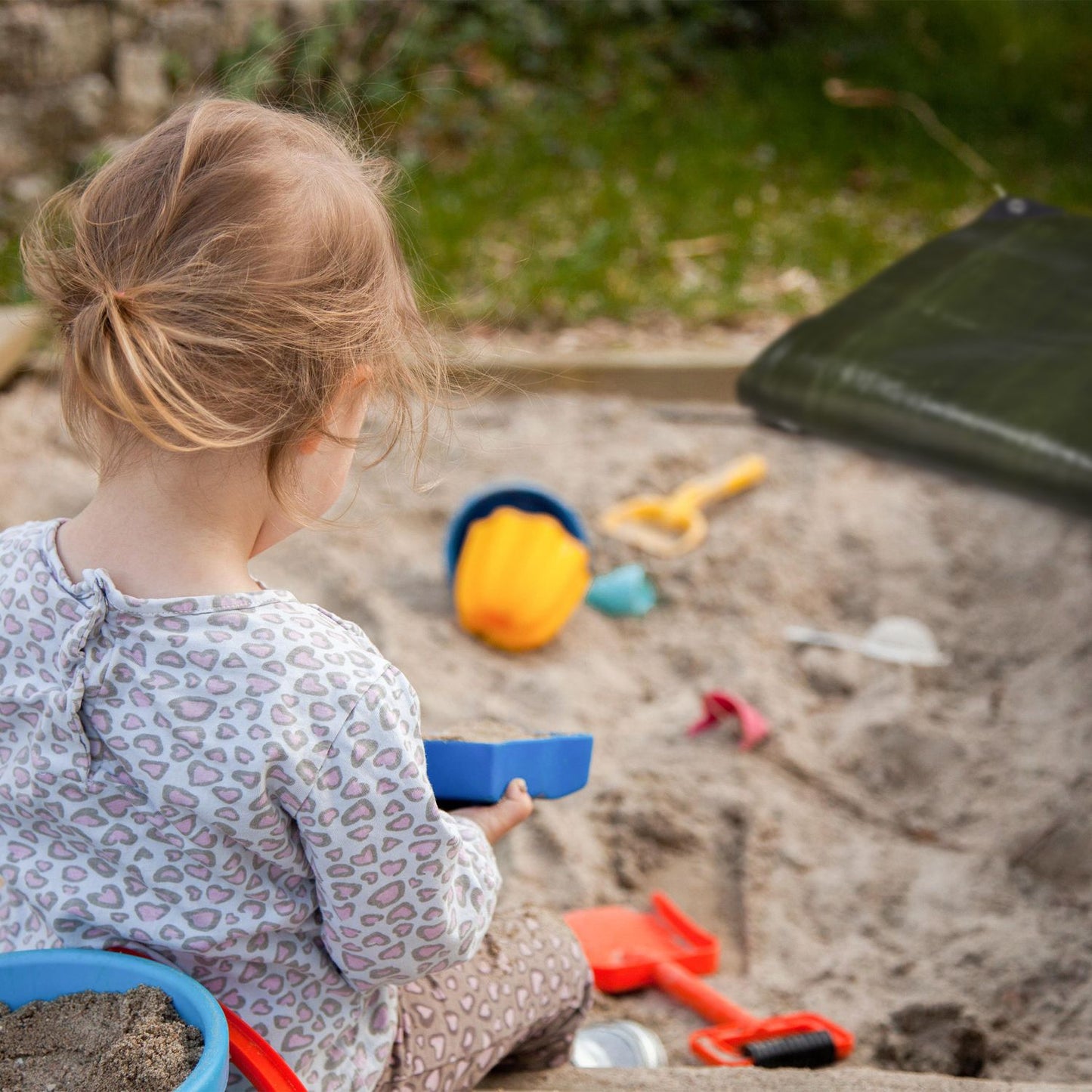 Green tarpaulin 200 g/m²