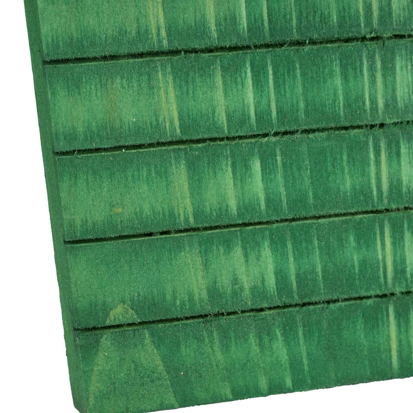 Green wooden bat box