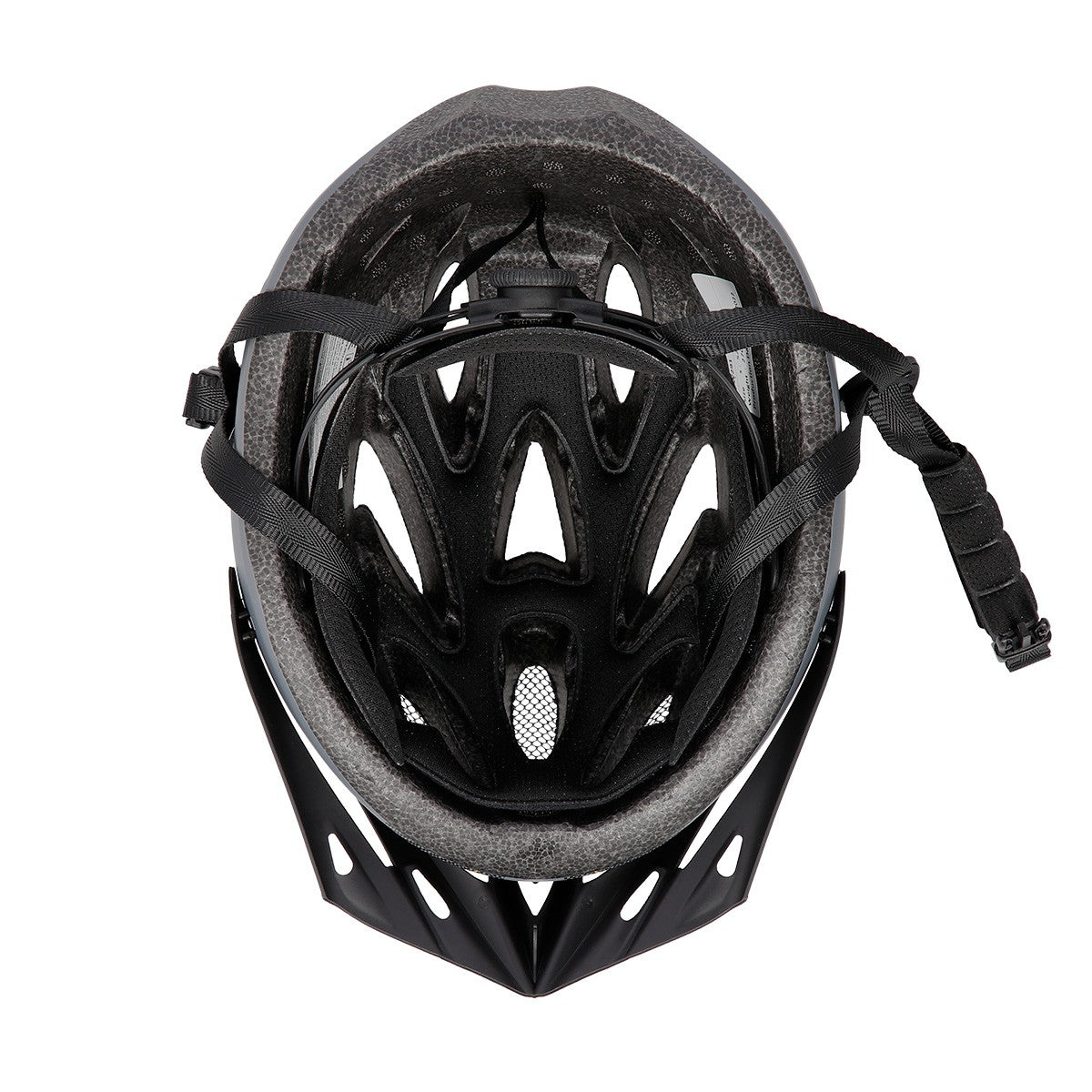 Grey-Black Size L (55-61cm) Cycling Helmet