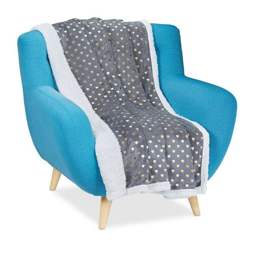 Grey Cuddle Blanket 150x200 cm
