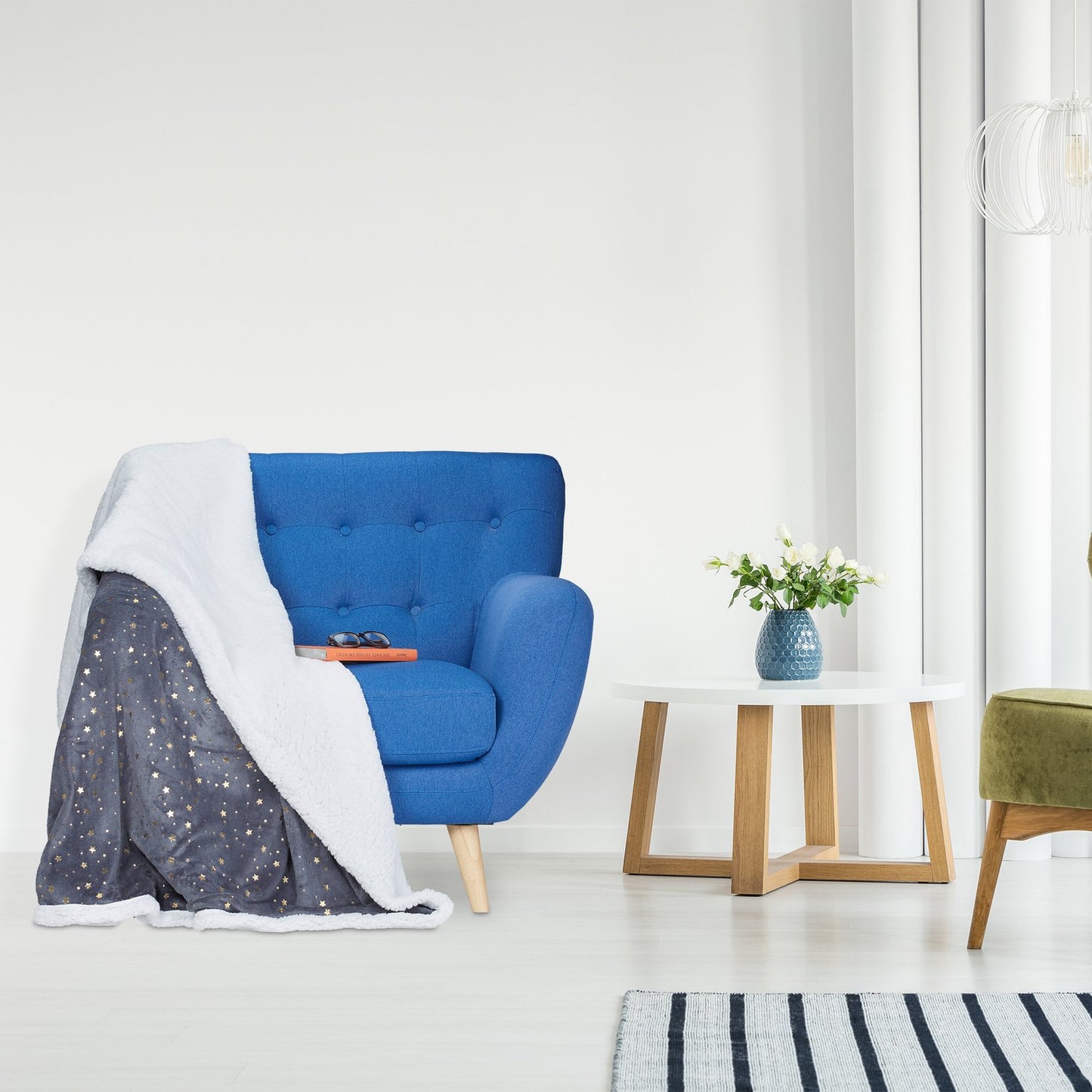 Grey Cuddle Blanket 150x200 cm