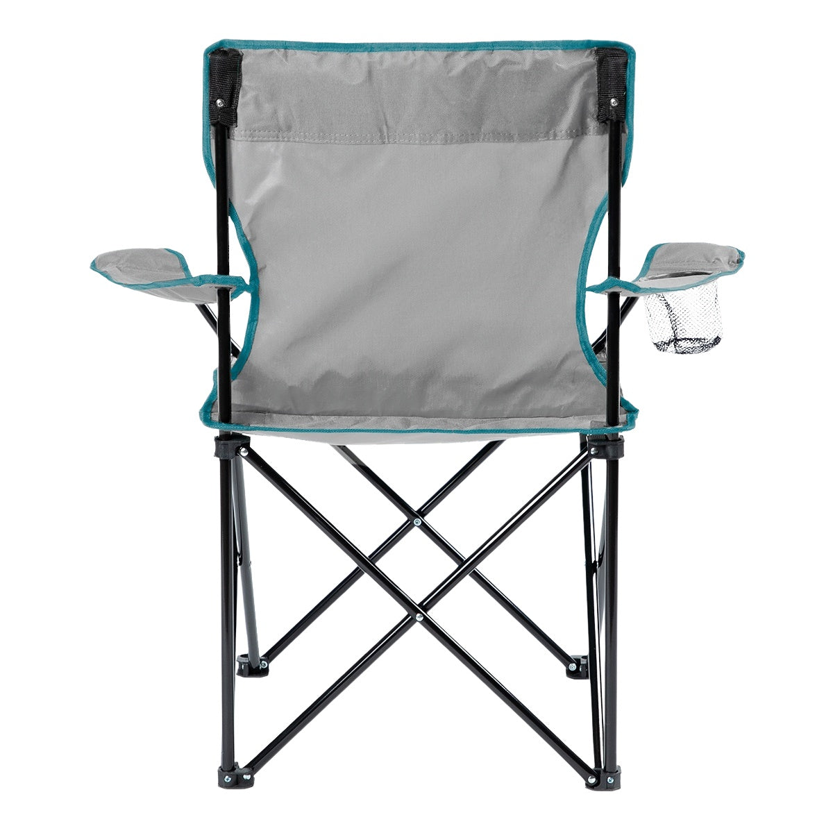 Grey Folding Camping Chair, Lightweight, Portable