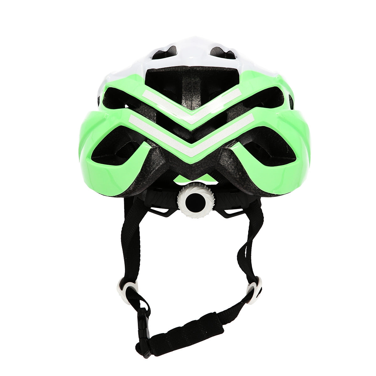 Grey-Green Bike Helmet, Size S (50-58cm)