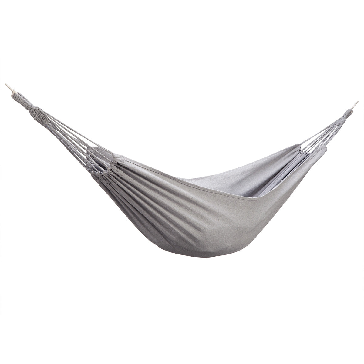 Grey Hammock 200x100 cm – Durable Outdoor Use