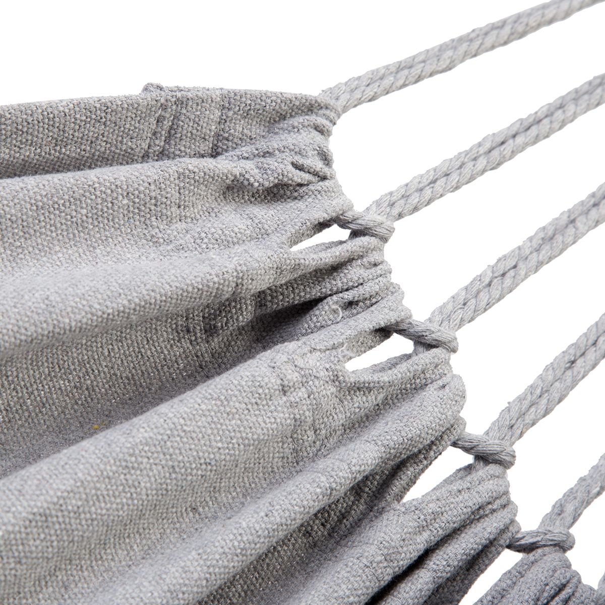 Grey Hammock 200x100 cm – Durable Outdoor Use