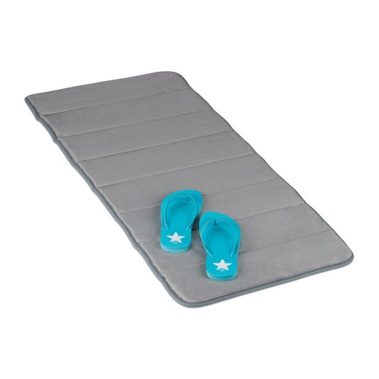 Grey Memory Foam Bathmat