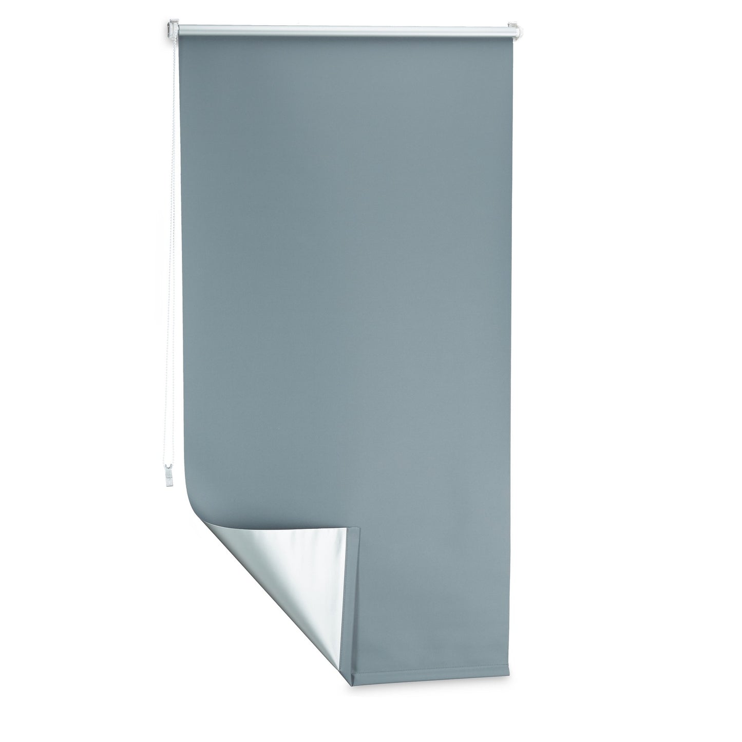 Grey Thermal Blackout Blinds, 60-120cm Adjustable