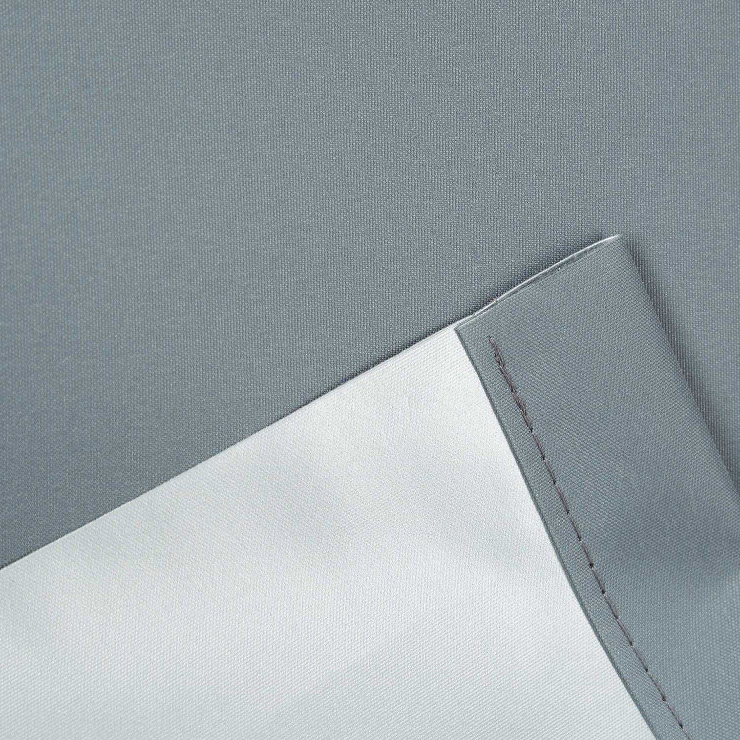 Grey Thermal Blackout Blinds, 60-120cm Adjustable