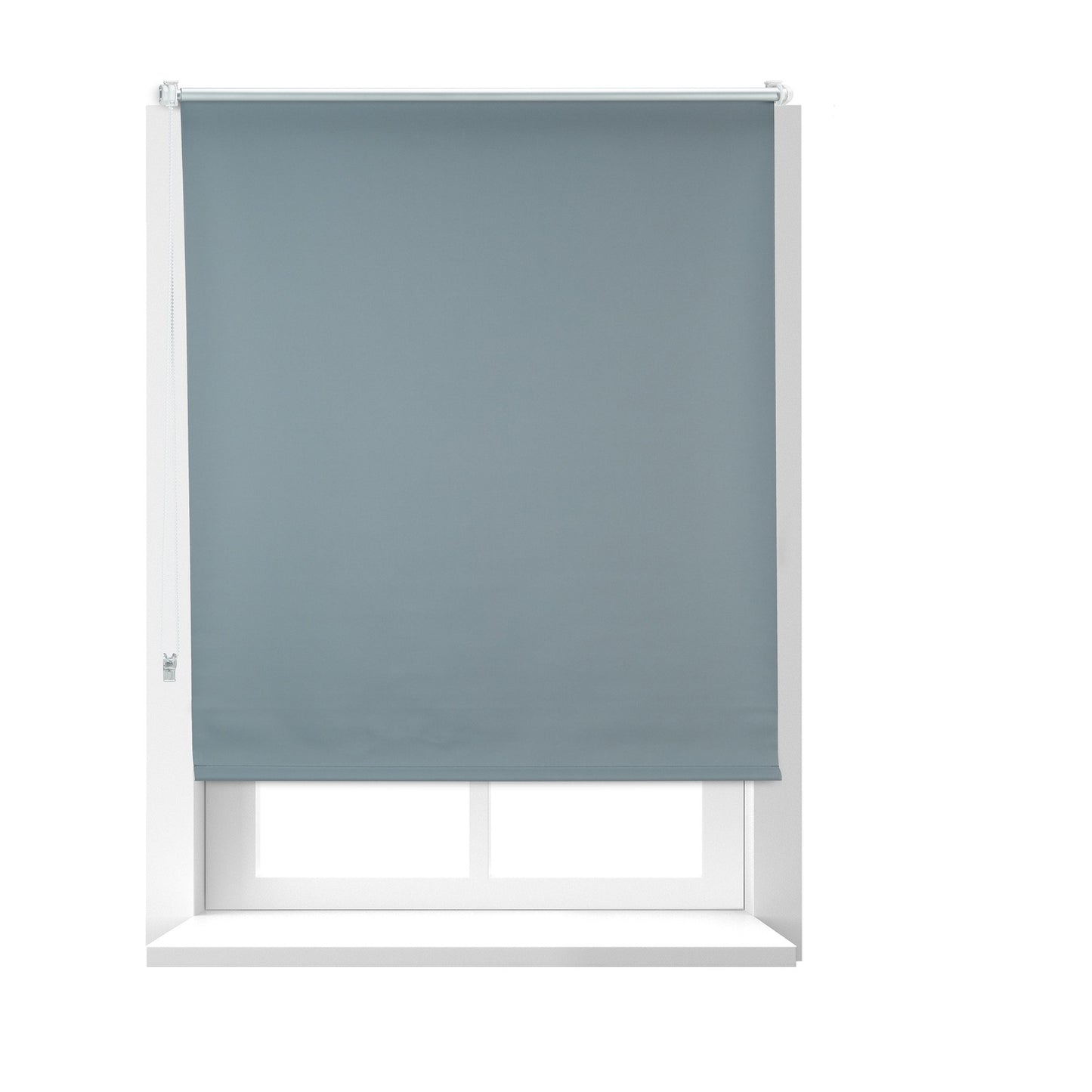 Grey Thermal Darkening Blinds, 60-120cm Adjustable