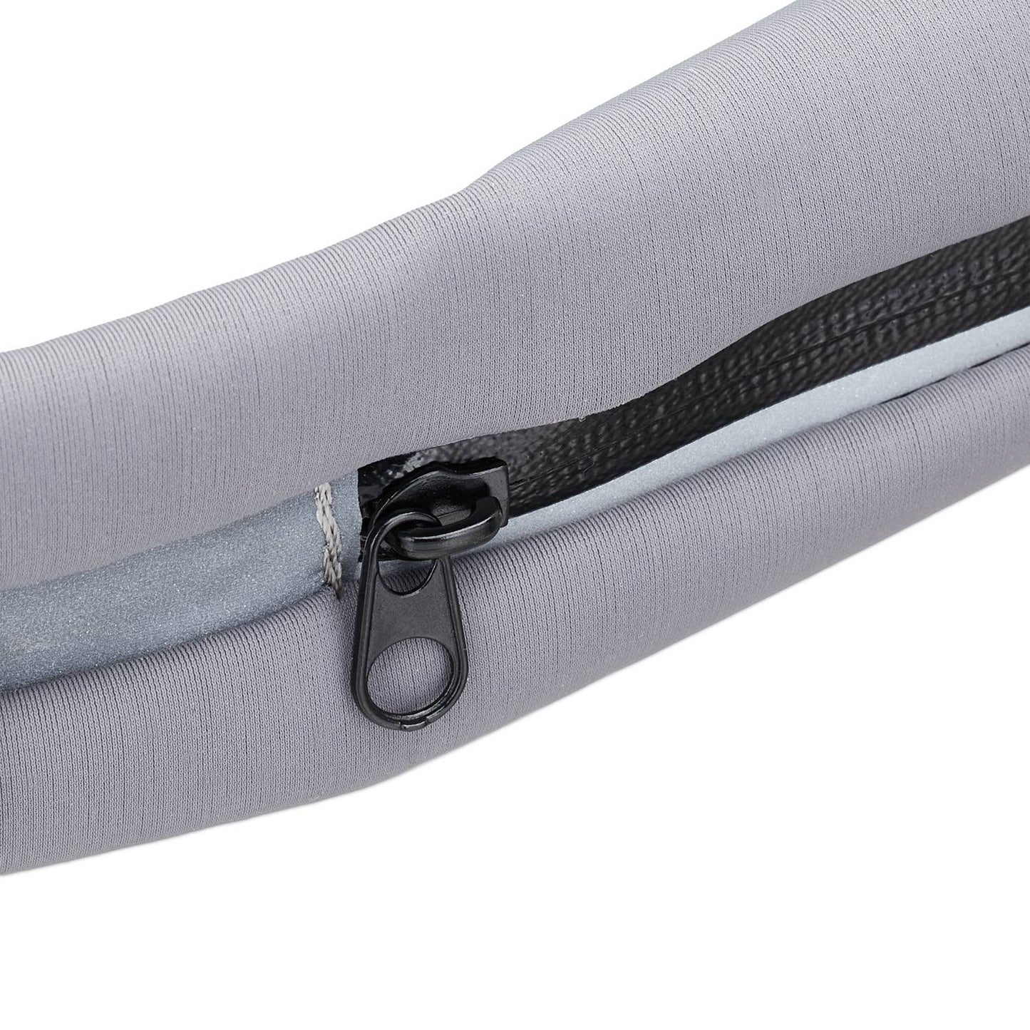 Grey running bag 2 pockets