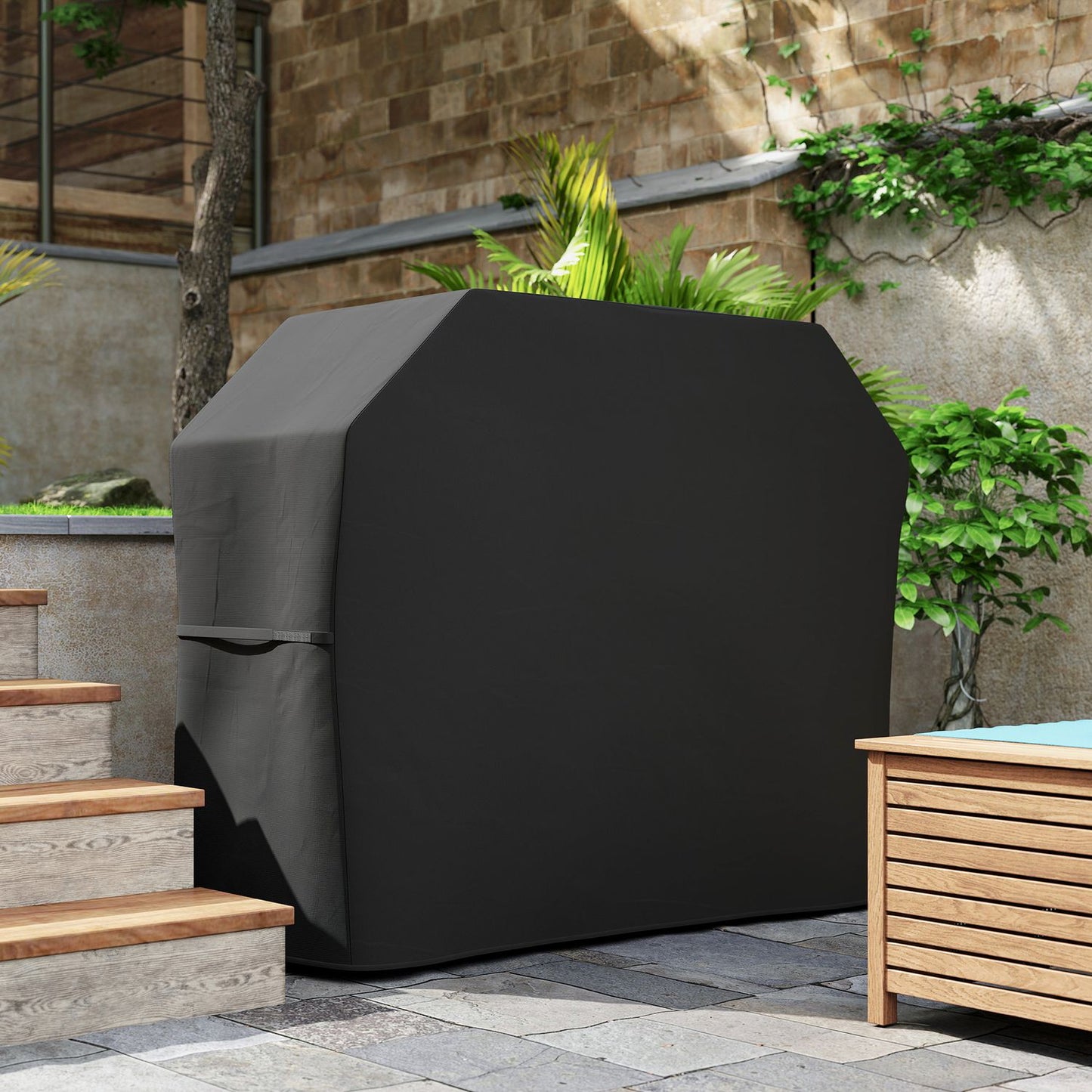 Grill Cover, Waterproof UV-Resistant 420D Oxford Fabric