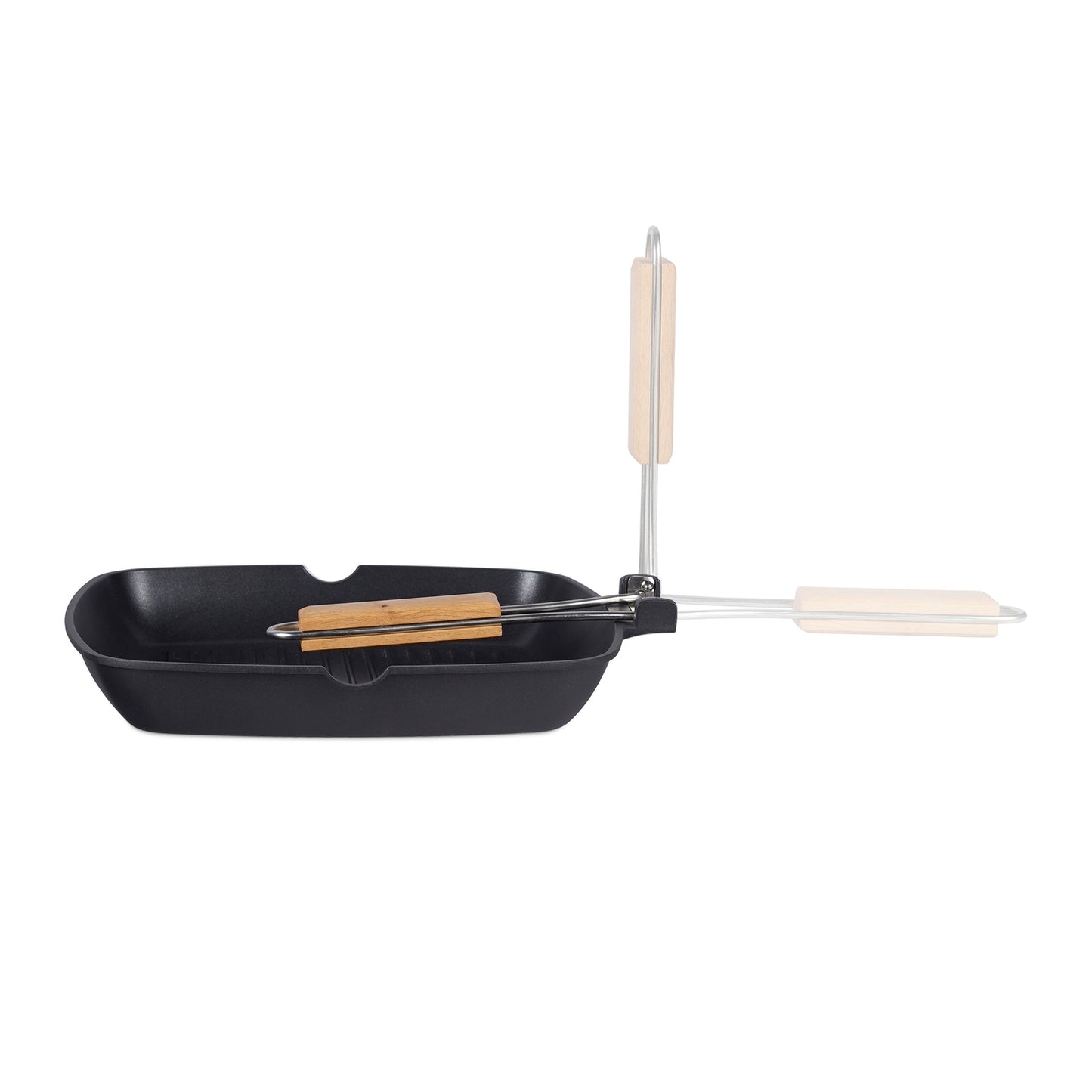 Grill Pan with Folding Handle