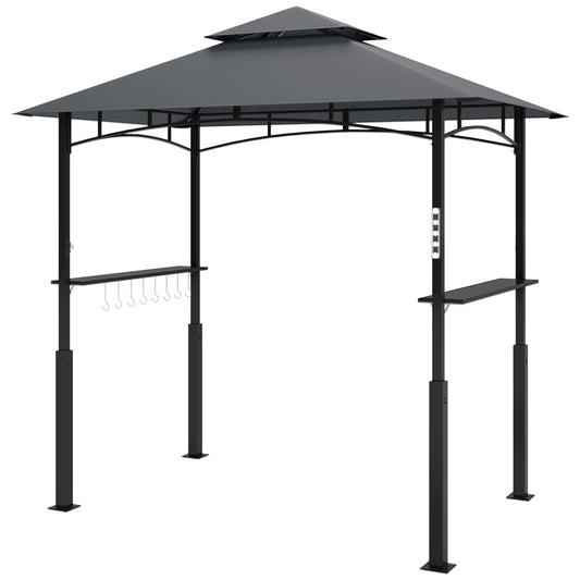 BBQ Pavilion, waterproof and flameproof, 243x148x248 cm