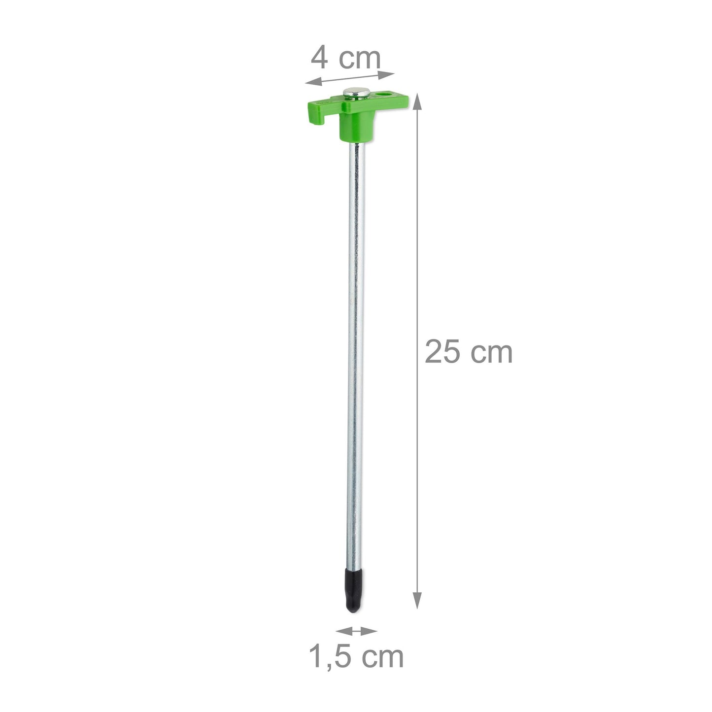 Ground pegs for mountains in a set of 18