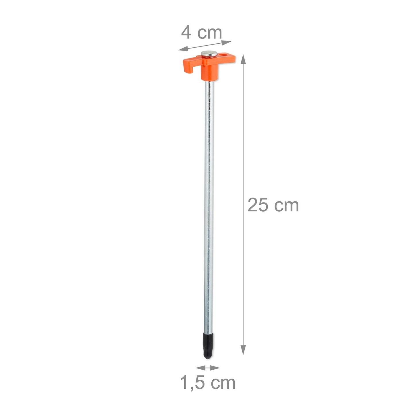 Ground pegs for mountains in a set of 18