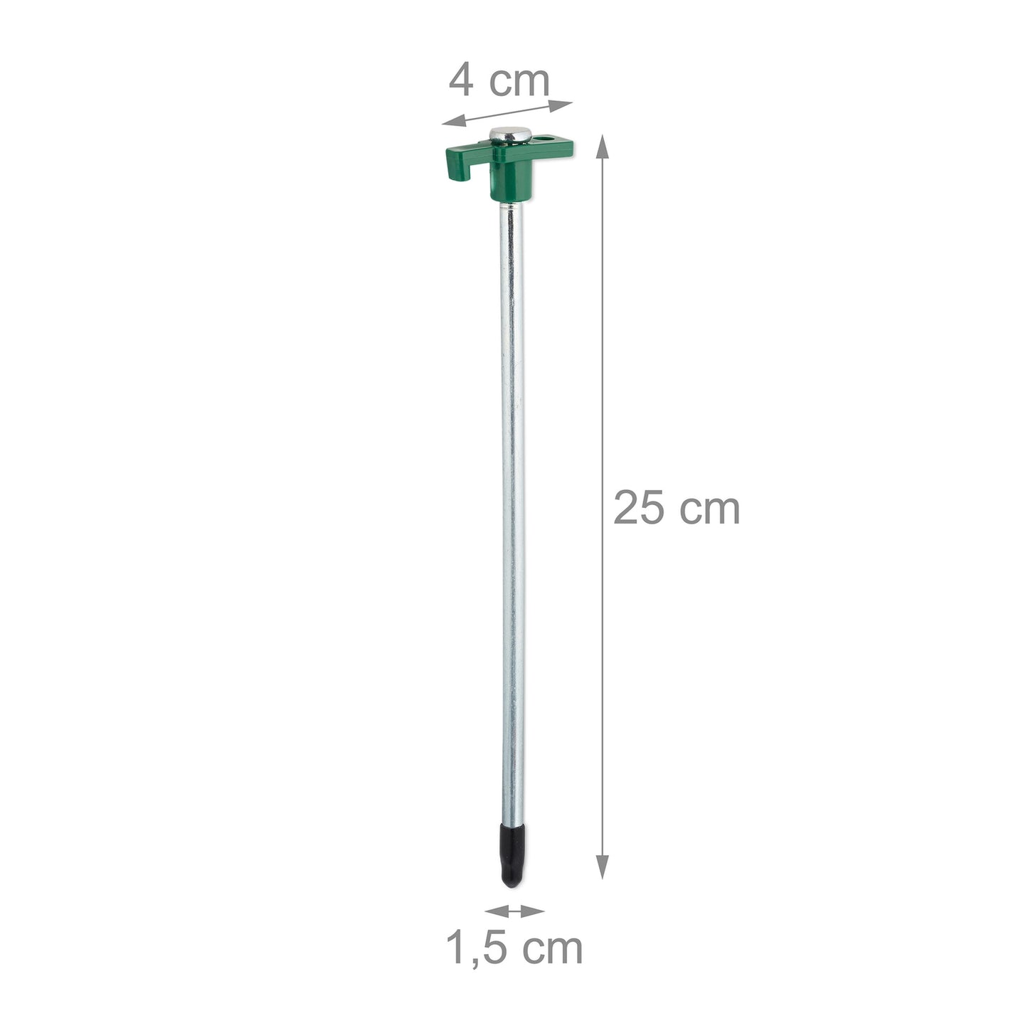 Ground pegs for mountains in a set of 24