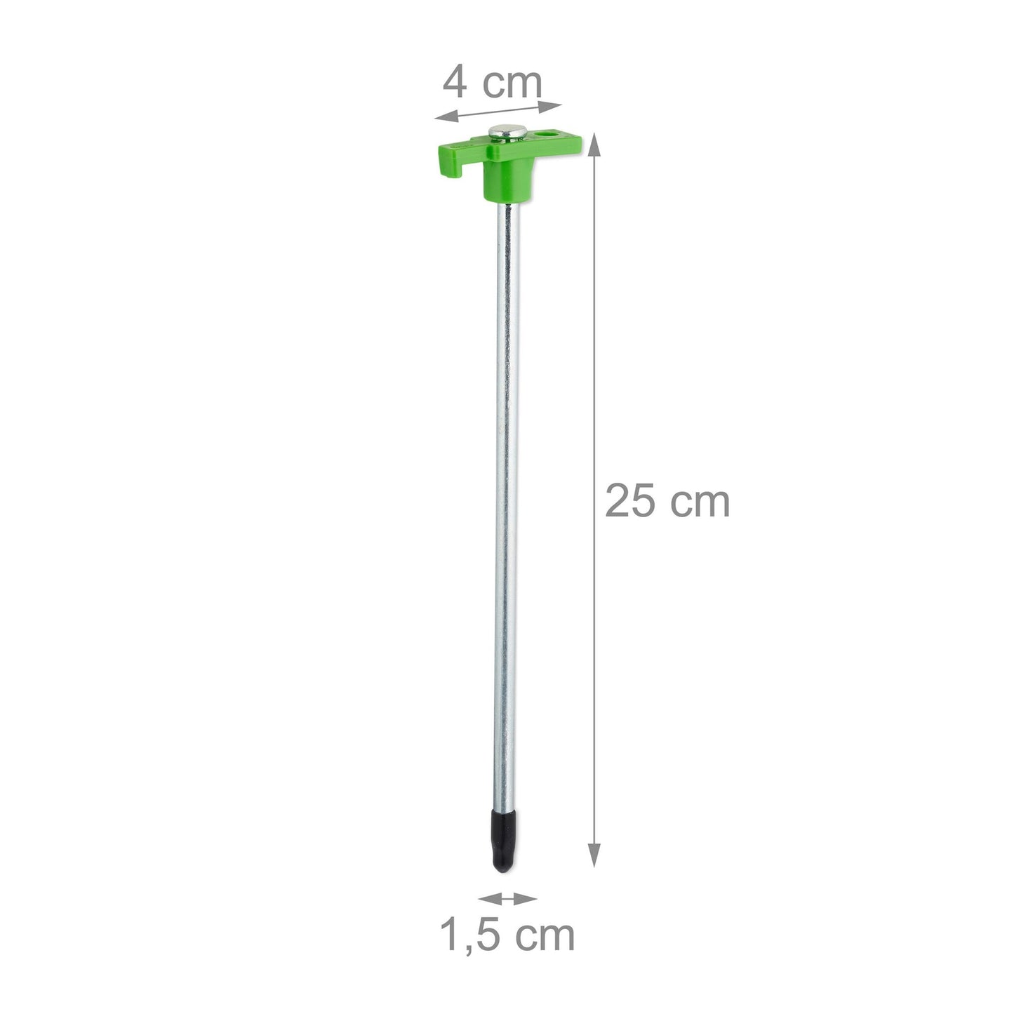 Ground pegs for mountains in a set of 24
