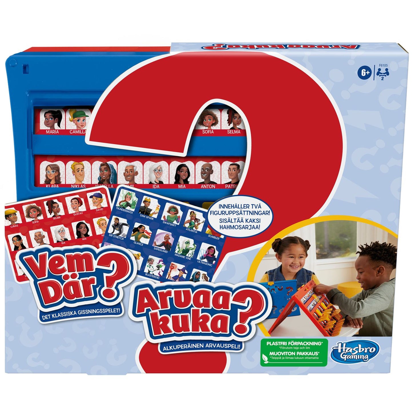 Guess Who? Board Game (In Finnish And Swedish Lang.)