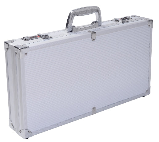 Gun Case with Foam Insert, Aluminum Frame, 47x25 cm