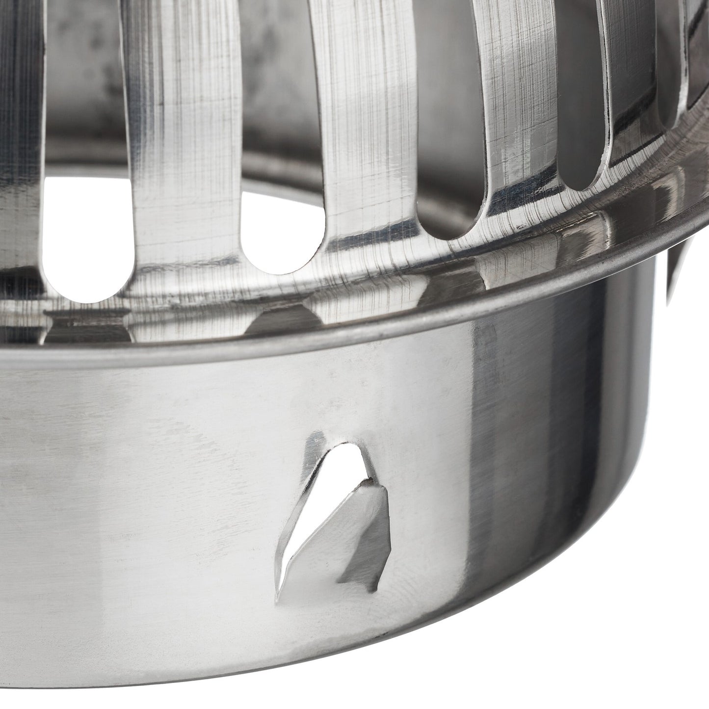 Gutter blade guard in stainless steel, 2 pcs