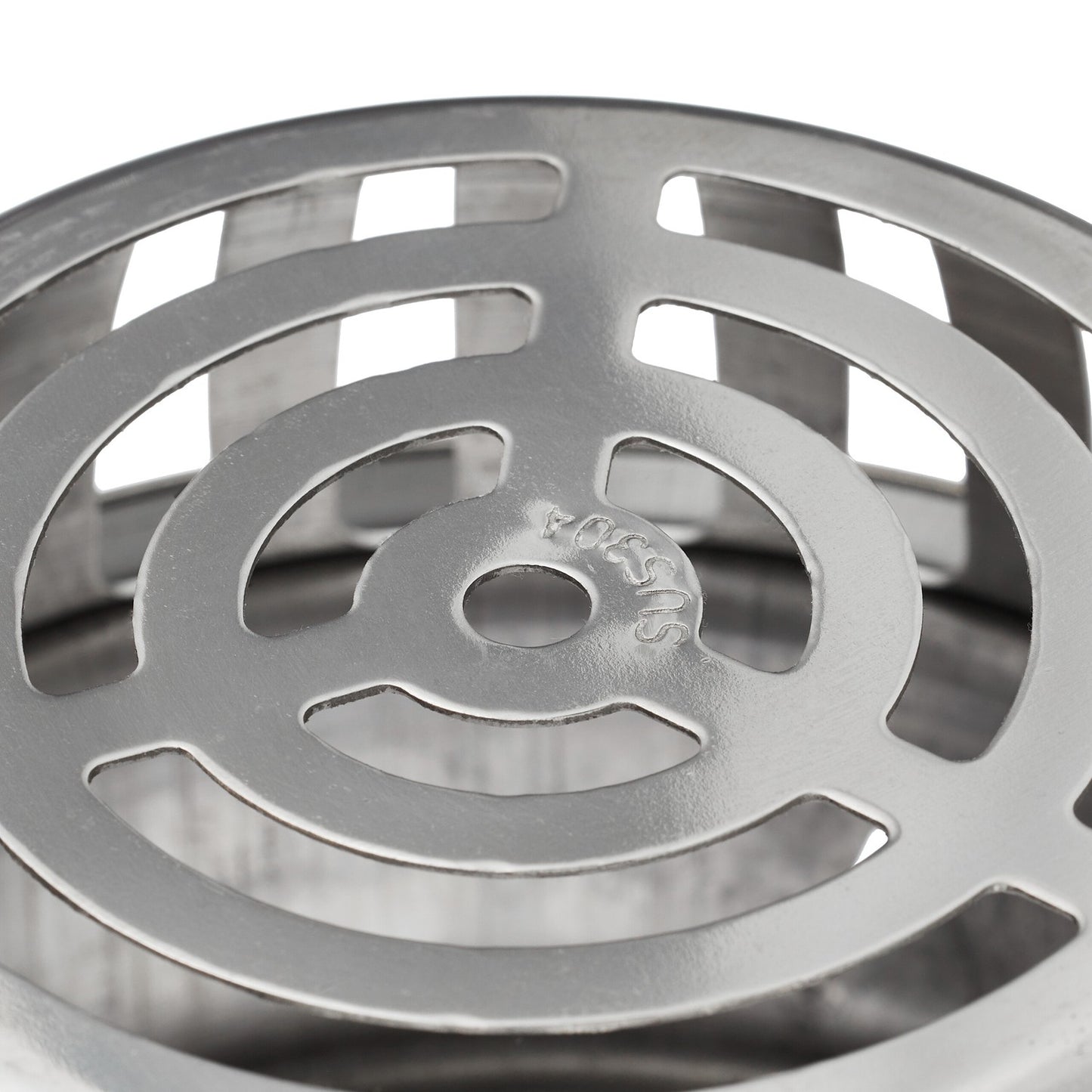 Gutter blade guard in stainless steel, 2 pcs