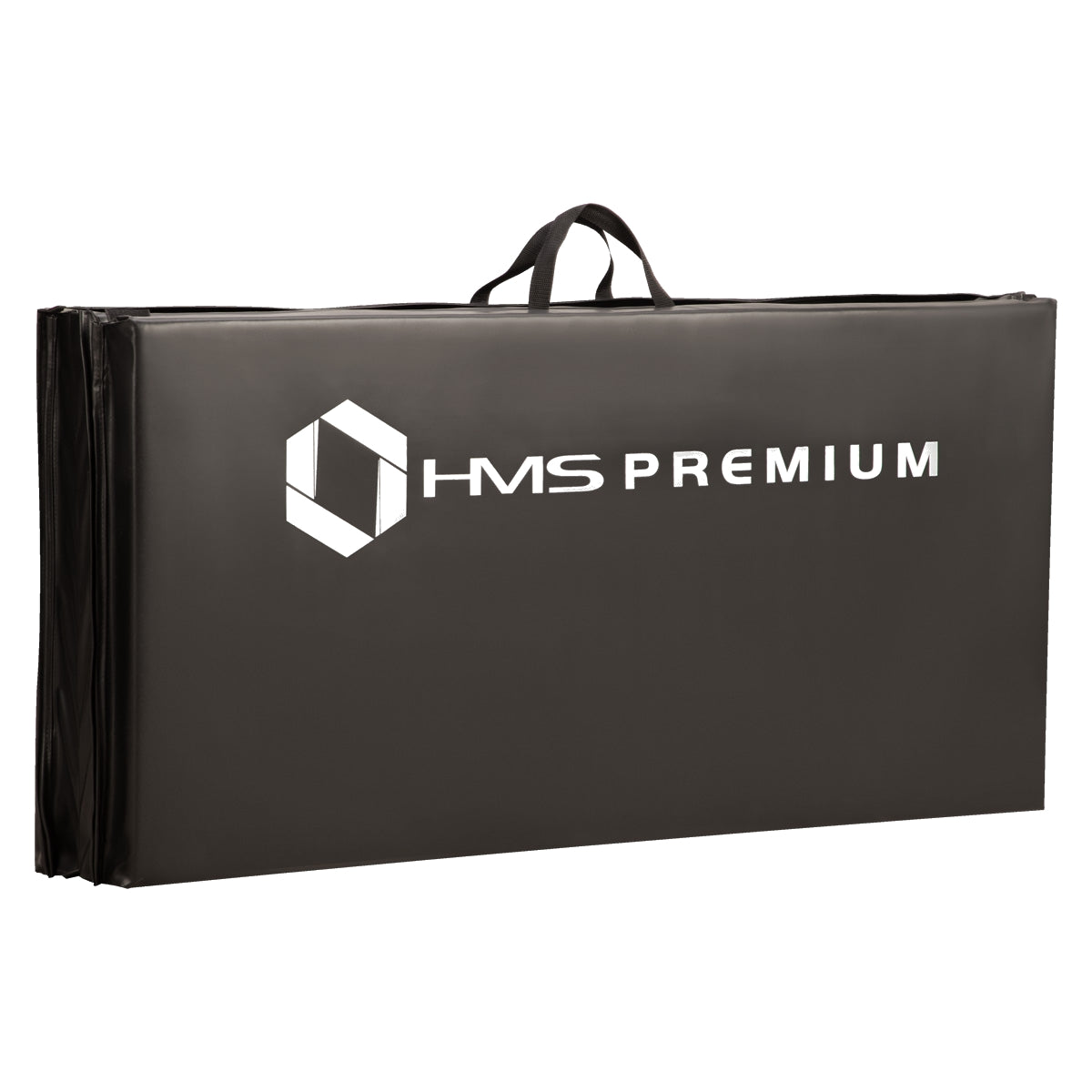 Gymnastic Foldable Mattress, 2400x1200mm, Black