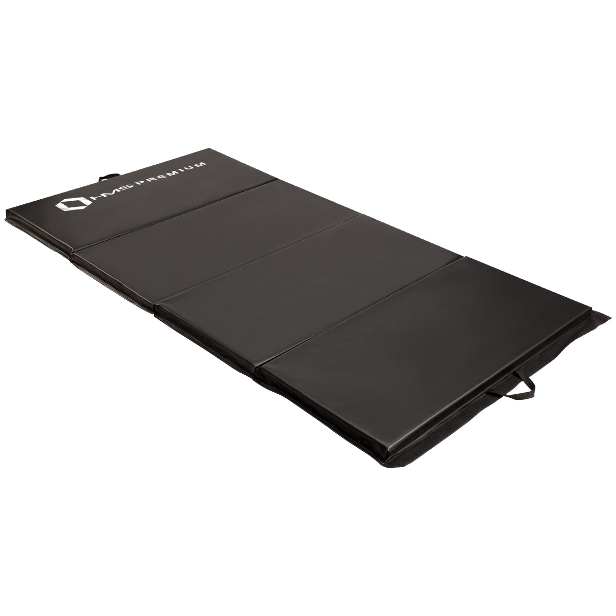 Gymnastic Foldable Mattress, 2400x1200mm, Black