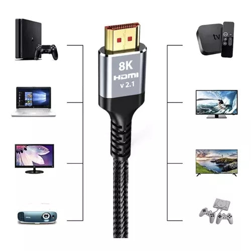 HDMI 2.1 cable 2m Izoxis 19909