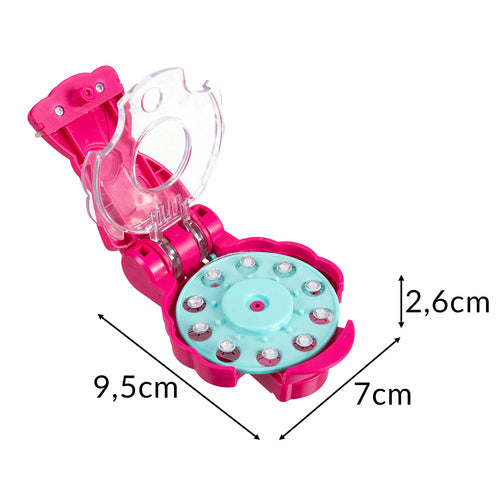 Hair and Clothes Decorating Machine with 180 Crystals