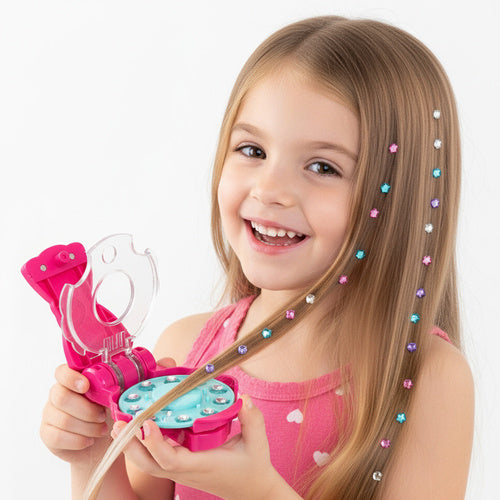 Hair and Clothes Decorating Machine with 180 Crystals