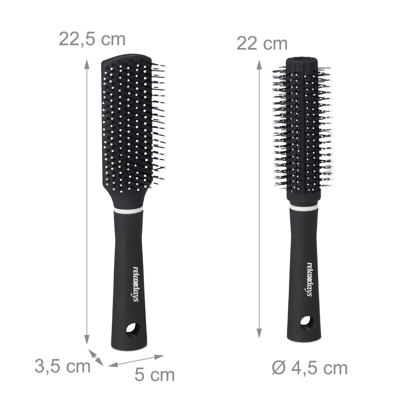 Hairbrush - set of 4