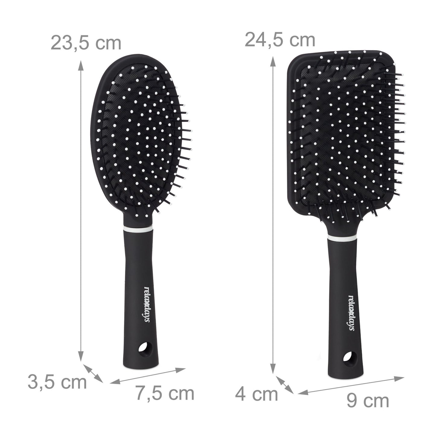 Hairbrush - set of 4