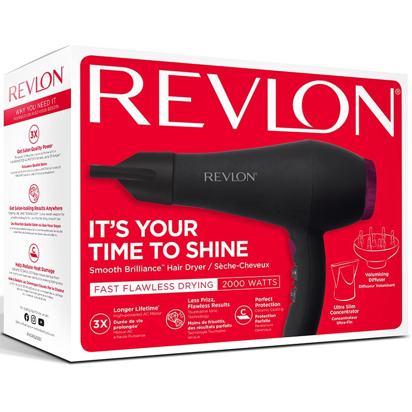 Hair dryer Smooth Brilliance AC, RVDR5251