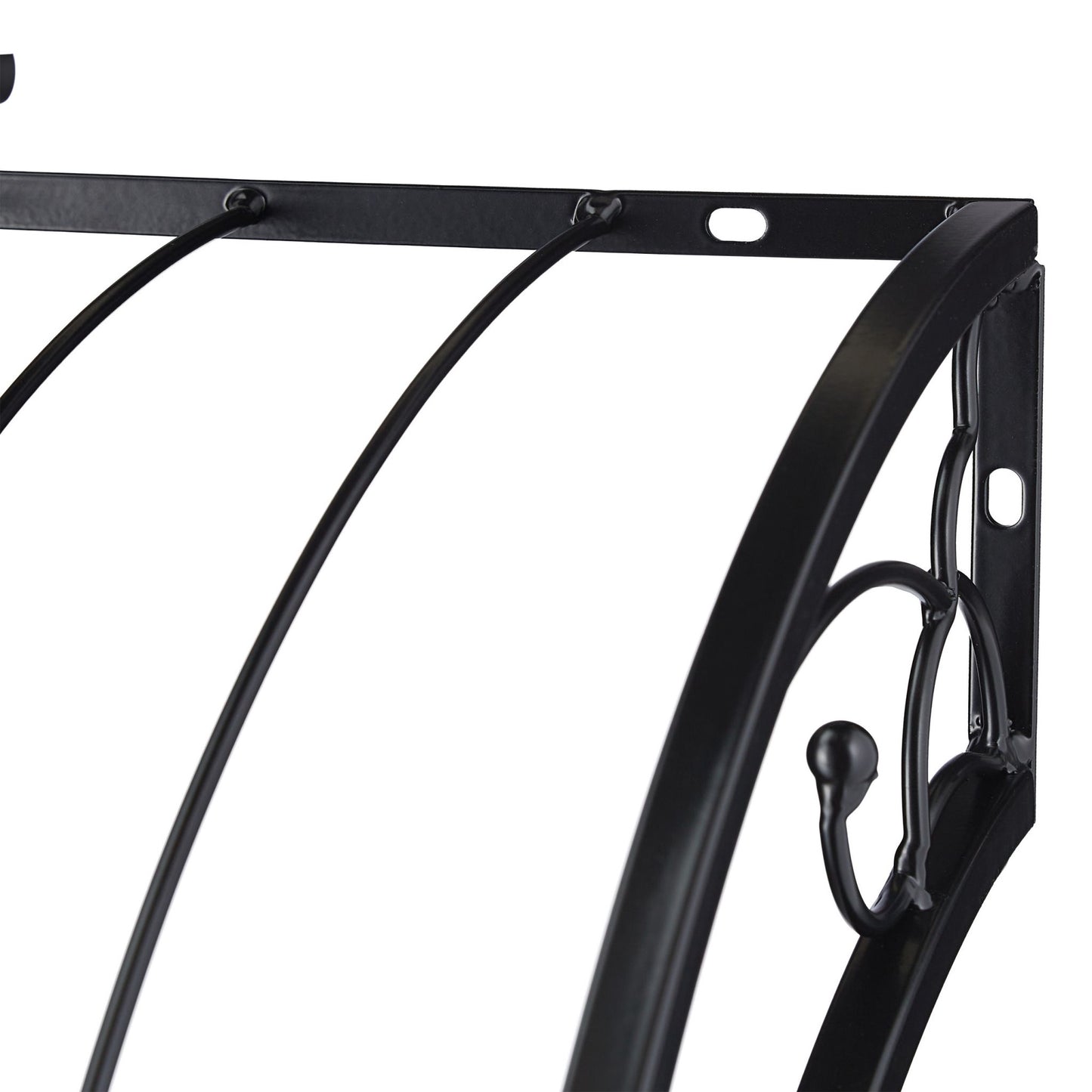 Half rose arch for mounting on the wall