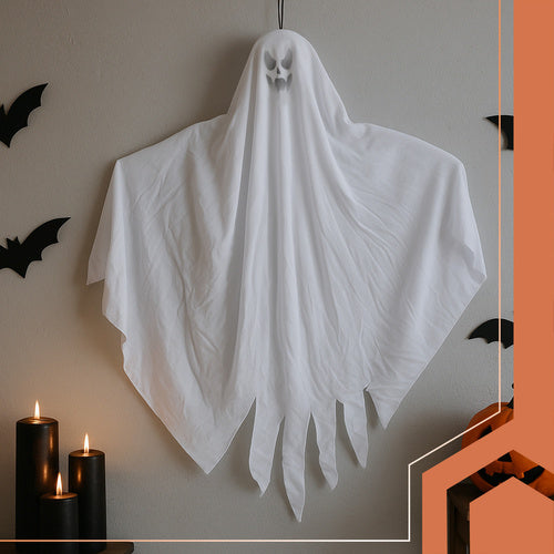 Halloween Hanging Ghosts, Set of 3, 75 cm