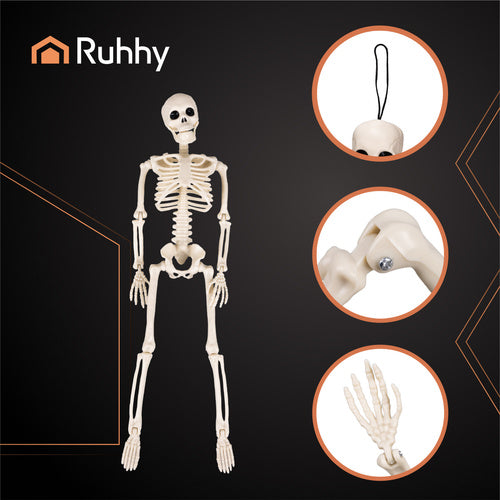Halloween Skeleton Decoration, 40cm, Movable Limbs