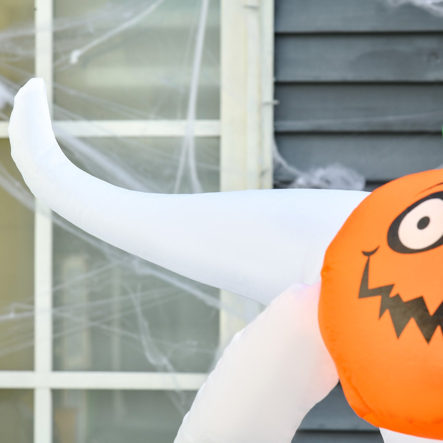 Halloween LED Inflatable Ghost Decoration, 1.8 m polyester